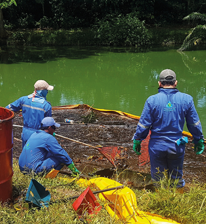 Dragado y Limpieza de cuerpos de agua